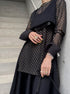 sheer dot dress shirt
